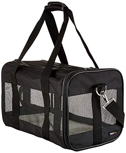 Amazon Basics Bolsa transportadora para mascotas...